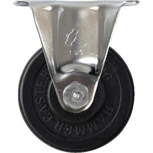 ハンマー Sシリーズオールステンレス 固定式ゴム車輪 65mm 320SR-R65
