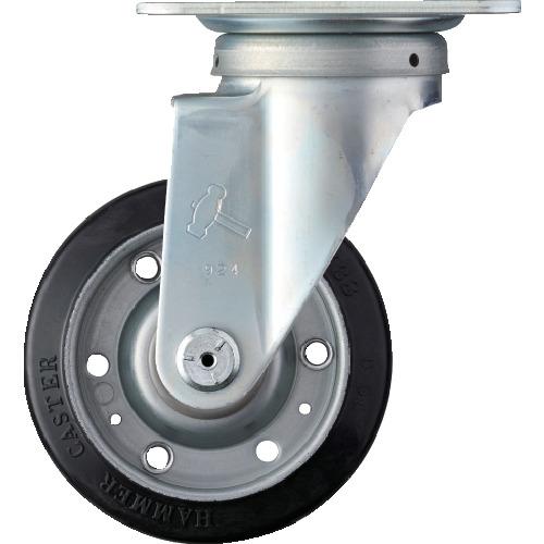 ハンマー 旋回式ゴム車輪 125mm 400S-R125