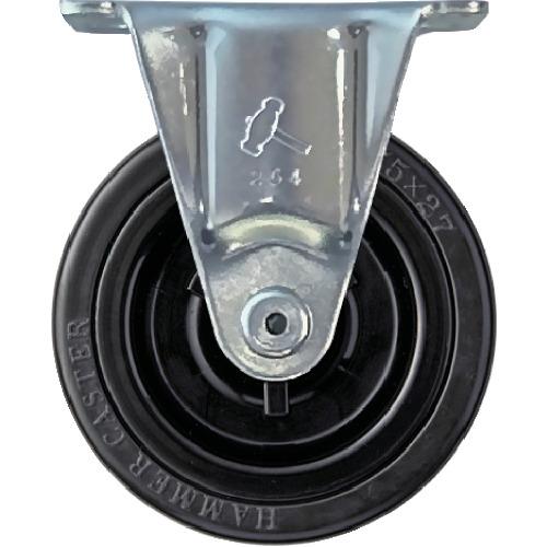 ハンマー キャスター固定ゴム車75mm 420R-R75