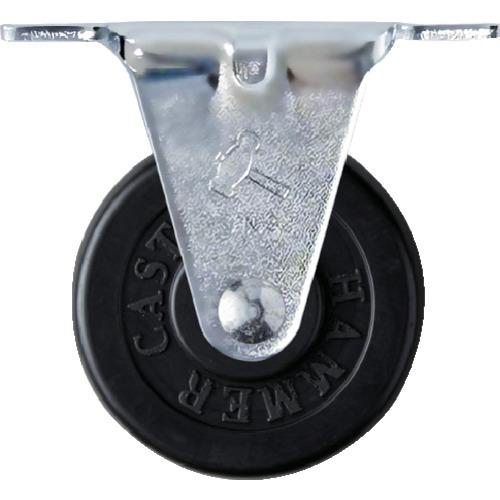ハンマー 固定式ゴム車輪 50mm 420ER-R50