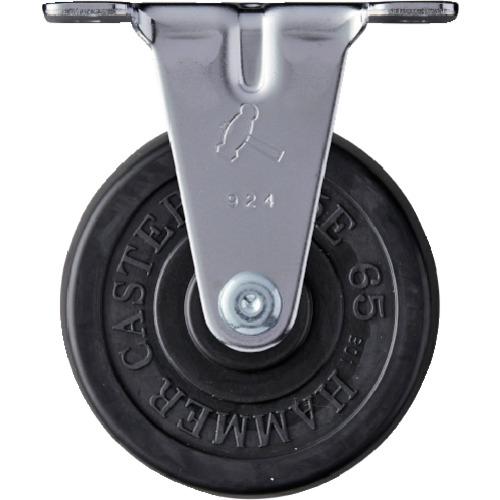 ハンマー 固定式ゴム車輪 65mm 420ER-R65