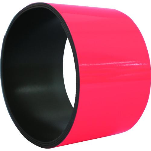 ニットウエルマテ 日東エルマテ 蛍光マグネットシート 50mm×1m レッド KMG-50R