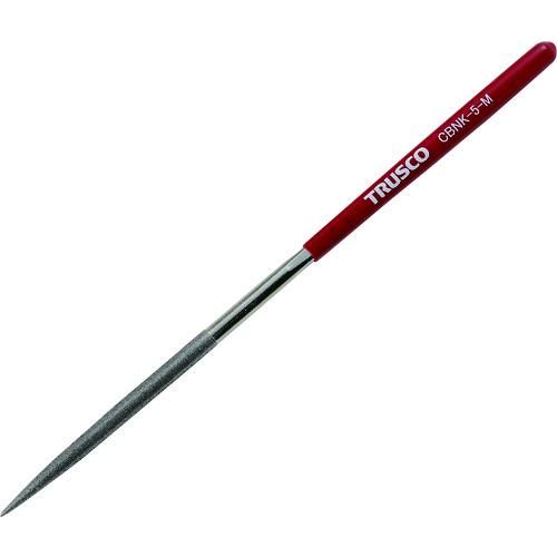 トラスコ TRUSCO CBNヤスリ 鉄工用 5本組 丸 CBNK-5-M