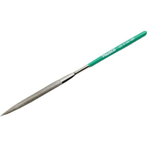 トラスコ TRUSCO ダイヤモンドヤスリ 精密用#400 半丸 1本入 全長200mm(5本組サイ...