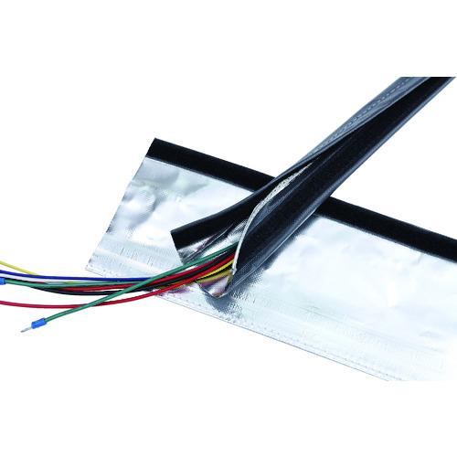トラスコ TRUSCO 電磁波シールド結束チューブ マジックタイプ 30Φ5m MTF-30-5-R...