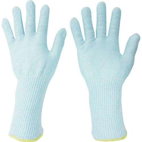 ミドリ安全 耐切創性手袋 カットガード F102ロング LL CUT GUARD-F102LONG-...