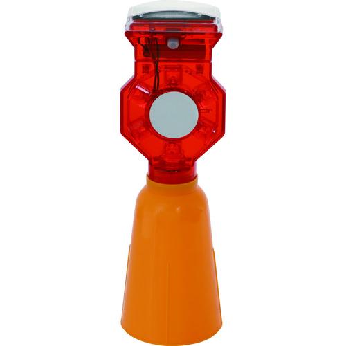 トラスコ TRUSCO 安全コーン用ソーラー工事灯 SCLC-R