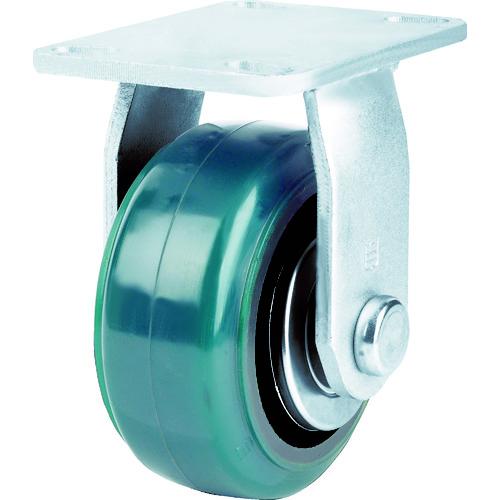 トラスコ TRUSCO 超重高荷重用キャスター 固定 200MM 耐湿ウレタン車輪1500KGF T...