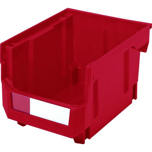 トラスコ TRUSCO スタッキングコンテナ 6.6L レッド TSC239R