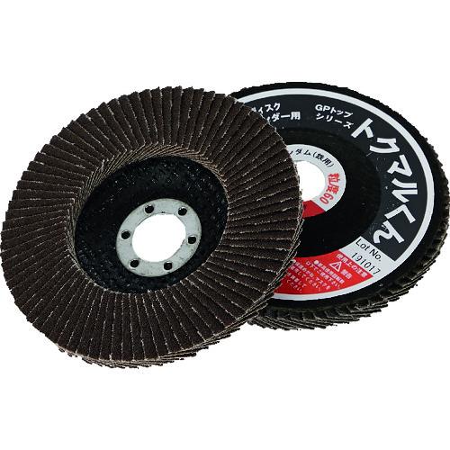 トラスコ TRUSCO GPトップトクマルくん アランダム Φ100 10枚入 60# GP100T...