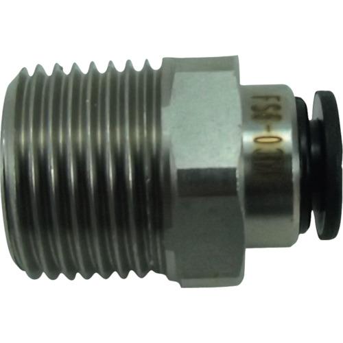 チヨダ ファイブSUSメイルコネクタ 6mm・R3/8 FS6-03M  (SUS303シリーズ)