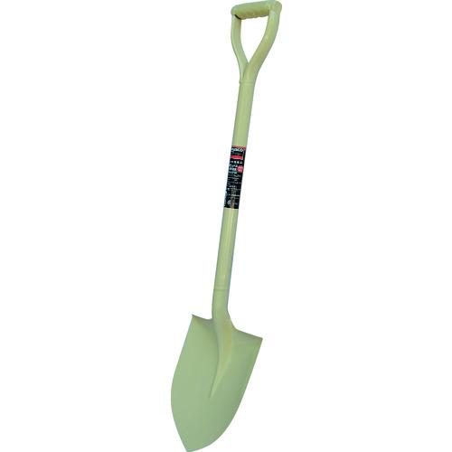 トラスコ TRUSCO パイプ柄ショベル 丸形 全長970mm TPS-970R
