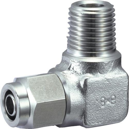トラスコ TRUSCO SUSメイルエルボ 適用チューブ径10X8 ねじR3/8 TS10-03ML...