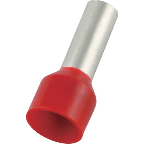 トラスコ TRUSCO フェルール圧着端子 絶縁スリーブ付き 10-12 100個入 FT10012...