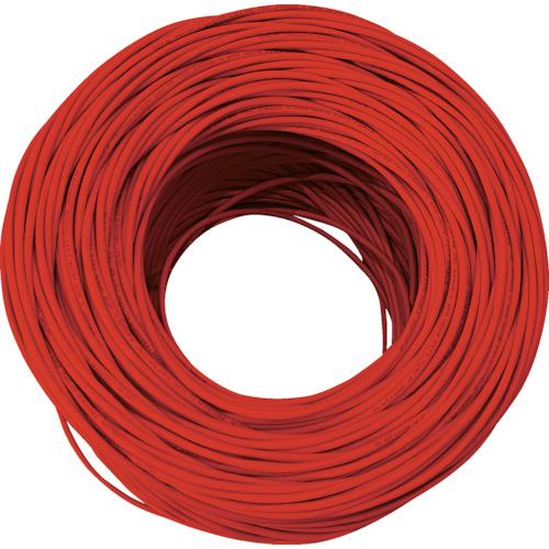 トラスコ TRUSCO LANケーブル カテゴリ5e 100m 赤 TUTP-CAT5E-100R