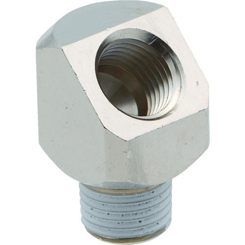 チヨダ 配管継手 45度エルボ Rc3/8・R3/8 PL45-3F-3M