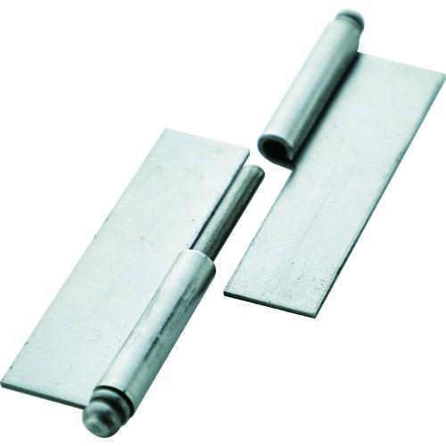 トラスコ TRUSCO スチール製抜き差し蝶番 穴ナシ 右用 (1組(袋)=2個入) 225W-70...