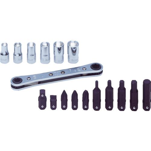 コーケン Ko-ken ラチェットスパナセット17ヶ組 R810D