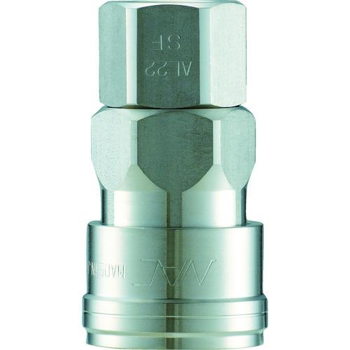 ナック クイックカップリング AL20型 ステンレス製 オネジ取付用ソケット R1/4 CAL22S...