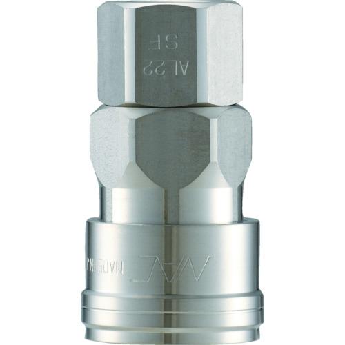 ナック クイックカップリング AL20型 ステンレス製 オネジ取付用ソケット R1/2 CAL24S...