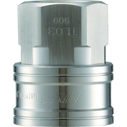 ナック クイックカップリング TL型 ステンレス製 オネジ取付用ソケット R1/8 CTL01SF3