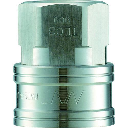 ナック クイックカップリング TL型 ステンレス製 オネジ取付用ソケット R3/8 CTL03SF3