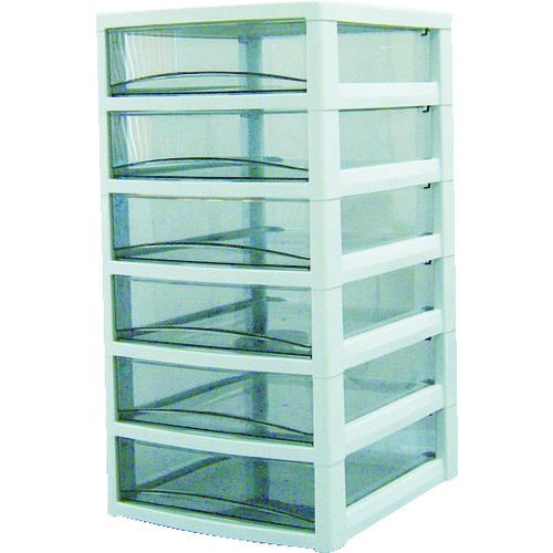 アイリス IRIS 245502 オフィスチェスト中6段 OCE-600R OCE-600R (24...