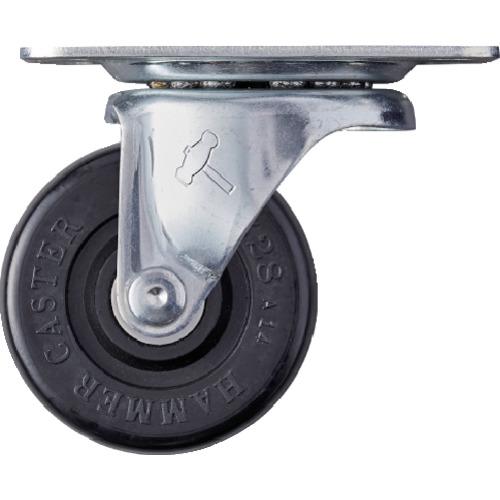 ハンマー Gシリーズ旋回式ゴム車輪 65mm 440G-R65