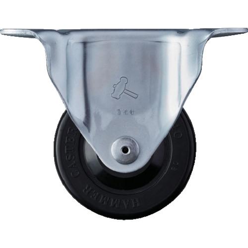 ハンマー Gシリーズ固定式ゴム車輪 100mm 440R-R100