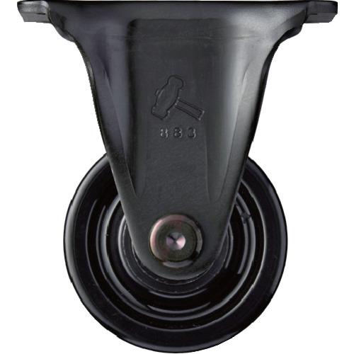 ハンマー 低床中荷重用固定式ナイロン車輪(ローラーベアリング)50mm 550R-NRB50