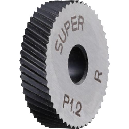 スーパーツール SUPER 切削ローレット駒(小径アヤ目用)ピッチ:1.0 外径A:9.5 KNCD...