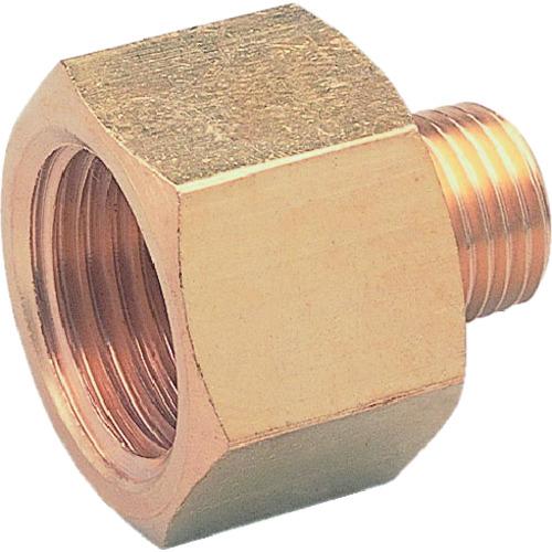 アソー ASOH 異径内外ソケット PT1/8外XPT1/4内 NF-1012