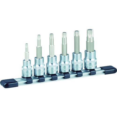 トネ TONE トルクスソケットセット(強力タイプホルダー付) 6pcs HTX306