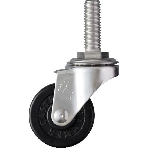 ハンマー EAシリーズオールステンレス 旋回式ゴム車輪 50mm 320EA-R50