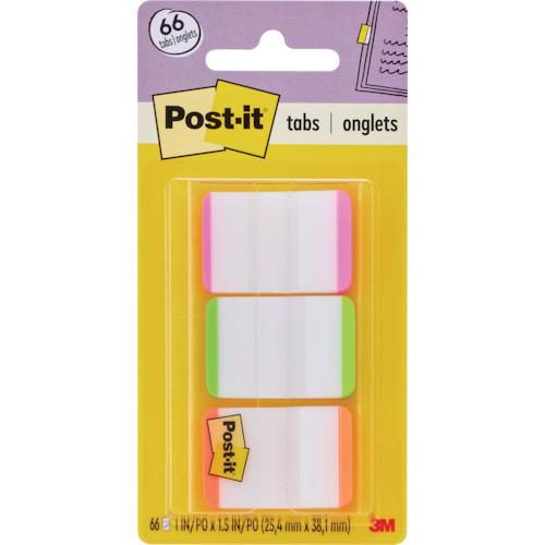 スリーエム 3M ポスト・イット 超丈夫なインデックス 38.1X25.4mm 66枚 3色 686...