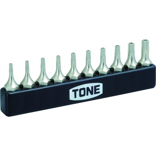 トネ TONE オフセット式ラチェットドライバー T型トルクスビットセット(いじり防止タイプ) 10...
