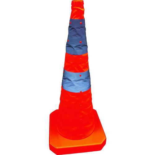 トラスコ TRUSCO パタパタコーン 700mm 赤 TCCP-700-R