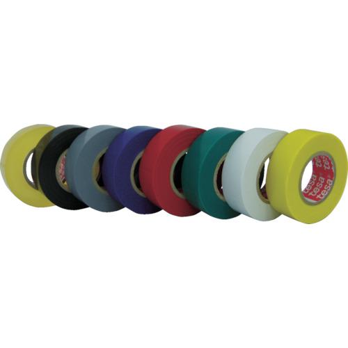 テサ tesa 電気絶縁用ビニールテープ (10巻入) 19mm×20m 赤 (10巻入) 4251...