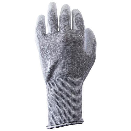 DiVaiZ PUカバーリング手袋黒白杢 2010AZ-158-M