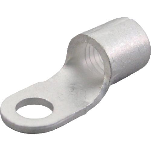 ニチフ 裸圧着端子 R形(100P) より線16.78~26.66 外寸11.8mm スタッド径5....