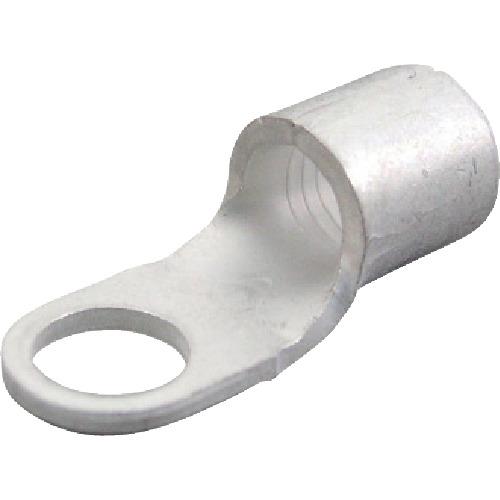 ニチフ 裸圧着端子 R形(100P) より線16.78~26.66 外寸11.8mm スタッド径8....