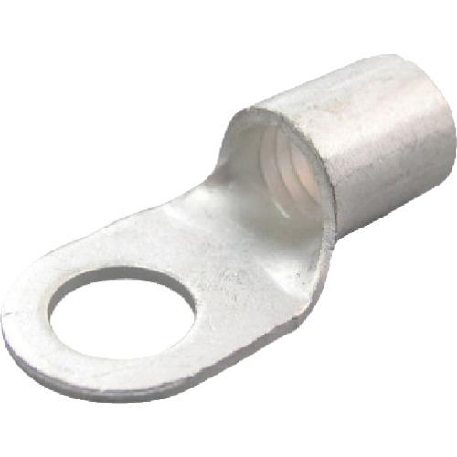 ニチフ 裸圧着端子 R形(100P) より線42.42~60.57 外寸22mm スタッド径13mm...