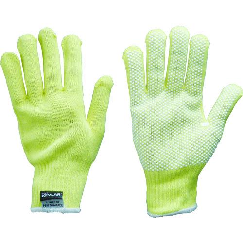 トワロン 耐切創手袋 ケブラーK-10G うす手スベリ止付 L K-10GS-1P-L