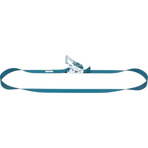 キトー KITO ベルトラッシング ラチェットバックル式 50mm幅 破断荷重30kN 最大使用力7...