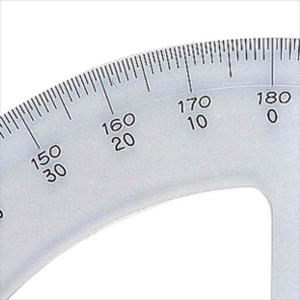 シンワ 分度器 15cm全円 74926 360ドの詳細画像1