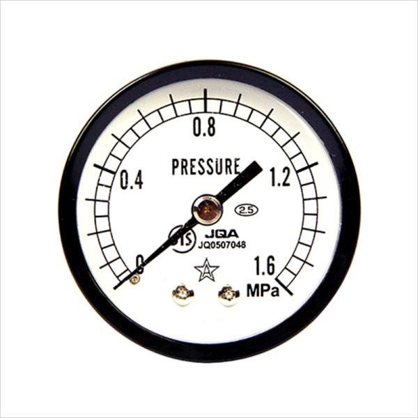 右下精器 汎用圧力計A50・R1/4後 S-130・1.6MPA