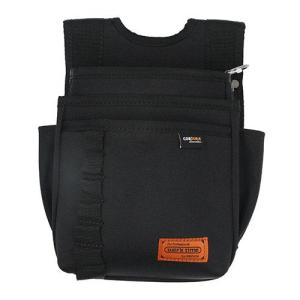 SK11 本革製 ペンチ差し ドライバー差し 4丁 工具差し DVC-KZ22 腰袋