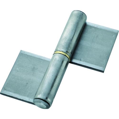 トラスコ TRUSCO スチール製特厚溶接旗蝶番 右用 全長127mm (2個入) 2000W-12...