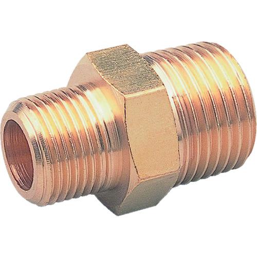 アソー ASOH 異径六角ニップル PT3/8×PT3/4 NE-1036