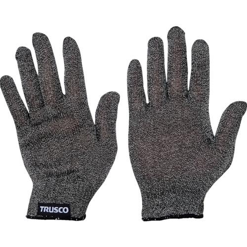 トラスコ TRUSCO 耐切創手袋M/L兼用 ブラック CGSG